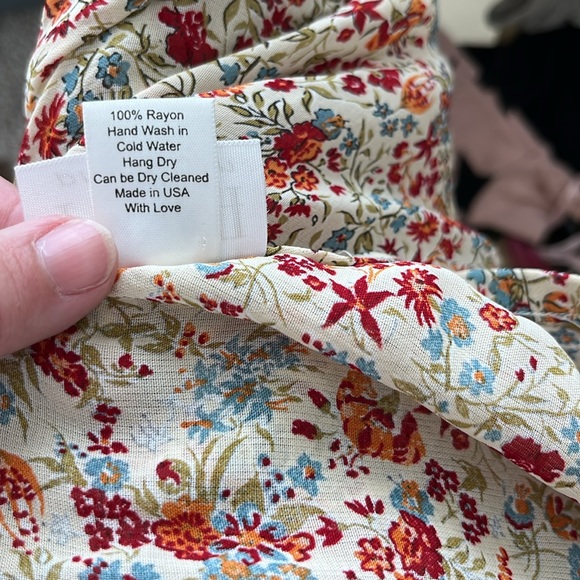 Punch Fashion Maxi Lace Floral Peasant Skirt - Picture 7 of 7